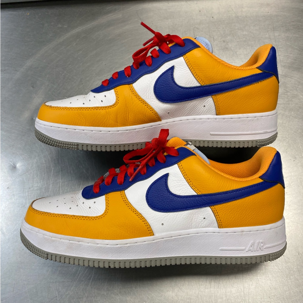 Nike Air Force 1 Low By You Red White Orange Blue DV3892-900 Mens 11